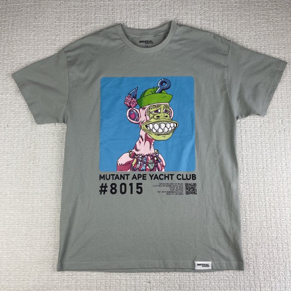 MAYC x Imperial Mutant Ape Yacht Club #8015 T-shirt Bored Ape Yacht Club Men L